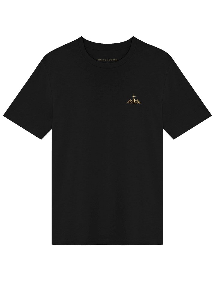 Black Three Mountaintops T-shirt