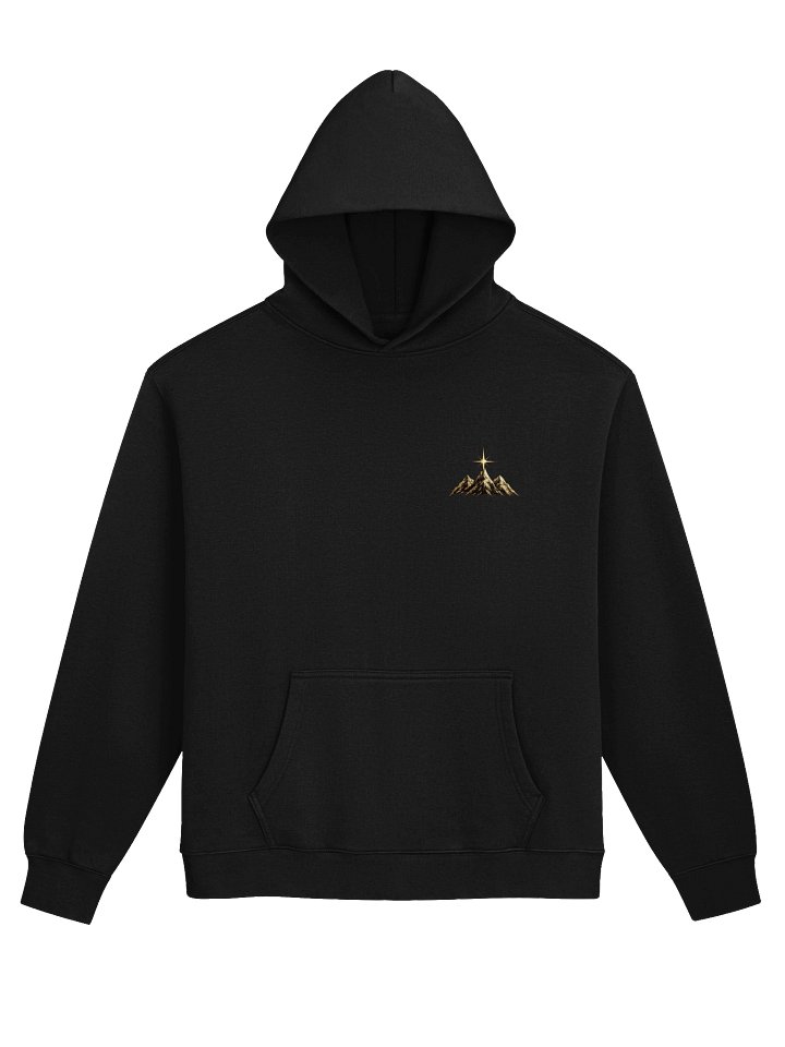 Black Three Mountaintops hoodie
